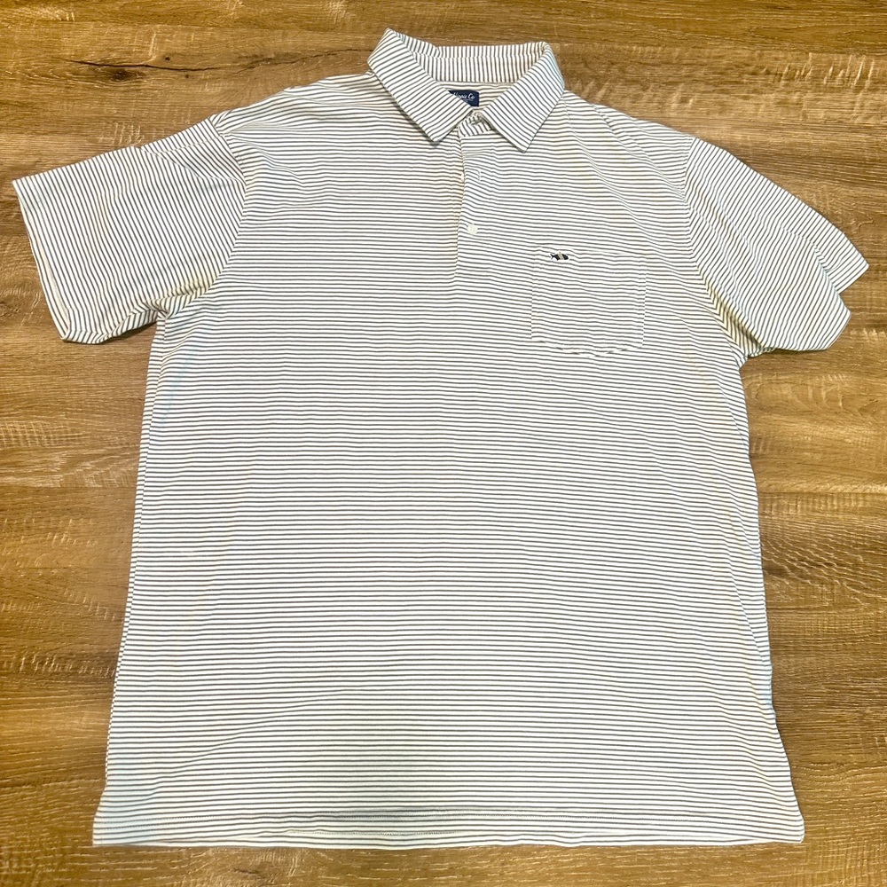 Fish Hippie Co Polo Shirt | XXL | Coastal Southern Style